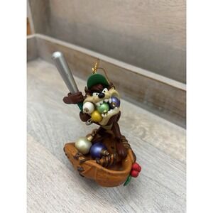 Tasmanian Devil Taz Looney Tunes Christmas Ornament 1996 Warner Brothers WB‎